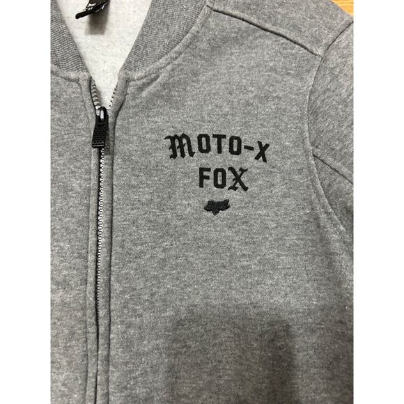 Fox Racing Moto-X Full Zip Gray Jacket -Women's Size Medium - Picture 2 of 10
